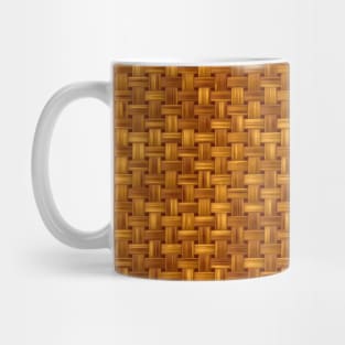 Light brown fabric pattern Mug